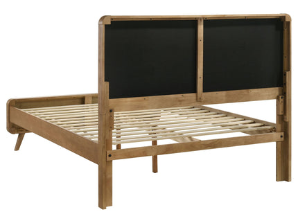 Winston - Platform Bed With Upholstered Headboard
