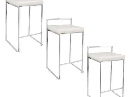 Fuji - Elegant Design Contemporary Stackable Counter Stool