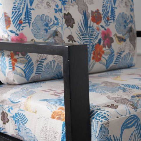 Modern Armchair With Solid Wood Frame