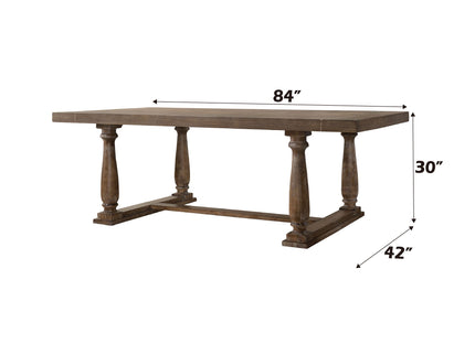 Bernard - Weathered Dining Table