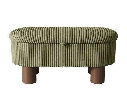 Storage Ottoman Upholstered Bench With Lift Top Storage For Bedroom