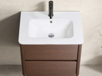 Wall Mounted Floating Bathroom Vanity With Sink And Cabinet