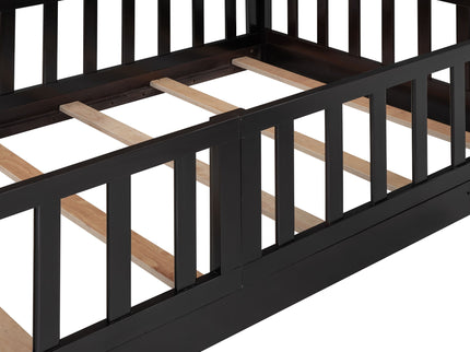 Bunk Bed With Convertible Ladder And Slide