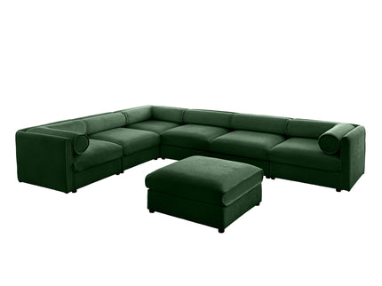 Contemporary Elegant Sofa With Storage And Ottoman