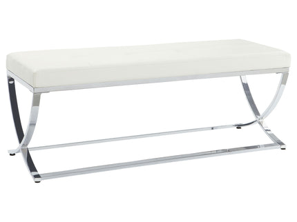 Bastien - Accent Bench - White