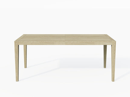 Adeline - Rectangular Dining Table With Leaves - Natural Wood Wash