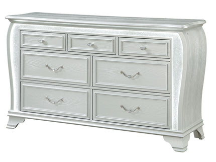 Aurelia - Dresser With LED Lighting - Silver