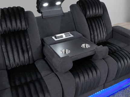 Duran - Power Reclining Sofa With Power Headrest