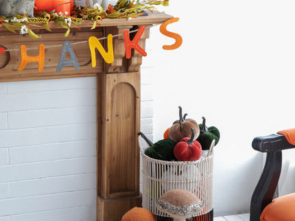 Weighted Pumpkin Ornament Decor For Holiday