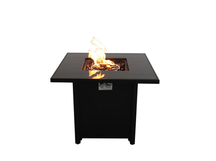 Outdoor Fire Pit For Outdoor Home Garden Backyard Fireplace - Black