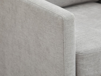 Square Upholstered Swivel Accent Chair