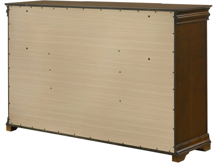 Leonide - 9 Drawer Dresser - Cherry