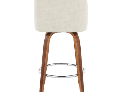 Toriano - Mid-Century Modern Counter Stool (Set of 2)