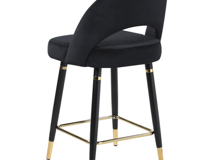 Open Back Counter Height Stools (Set of 2)