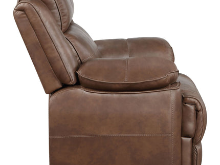 Worthington - Padded Arm Accent Chair - Dark Brown