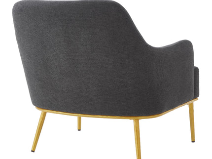 Modern Elegance Accent Chair With Curved Backrest