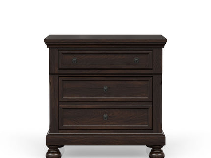 Nightstand Two Storage Drawers