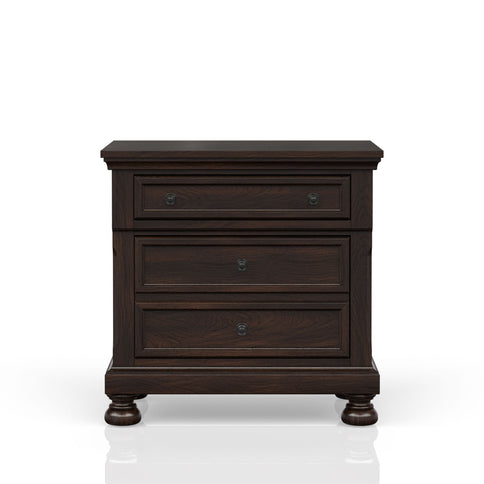 Nightstand Two Storage Drawers