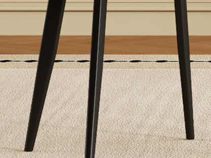 Modern Dining Chair With Carbon Steel Legs
