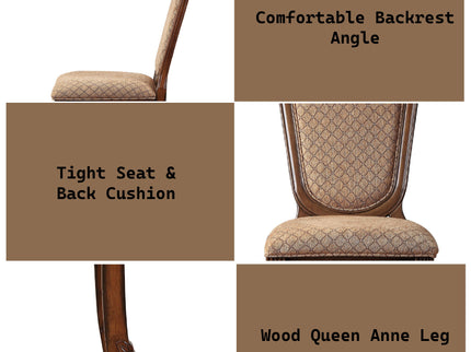 Chateau De Ville - Side Chair (Set of 2) - Brown / Cherry