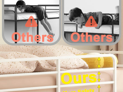 Ethan - Bunk Bed With Desk, Charging Station, Storage Shelves