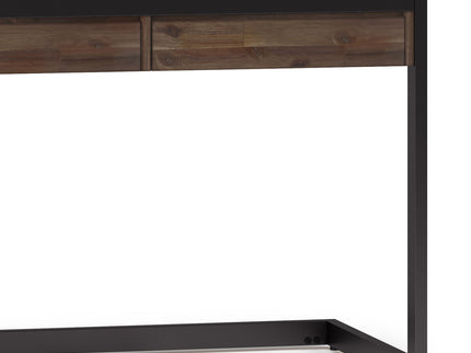 Erina - Large Desk - Rustic Natural Aged Brown