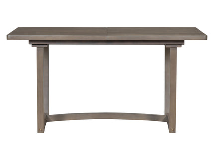 Rectangular Extendable Dining Table Set With 6 Upholstered Chairs