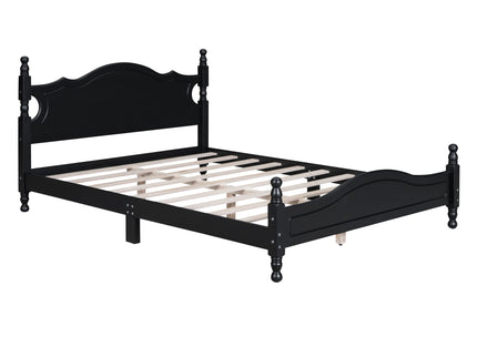 Platform Bed Frame With Slat Support