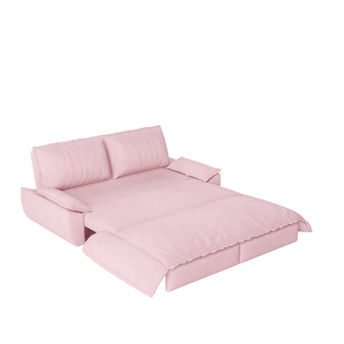 Queen Pull Out Bed, 3 In 1 Convertible Sleeper Sofa