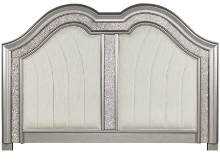 Elegant Bed With Built In Footboard Bench, USB