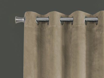 2 Pieces Set, Curtain Panel, Room Darkening, Grommet