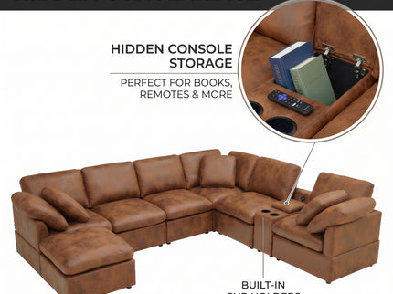 Modular Design Cloud Sofa, Freely Configurable