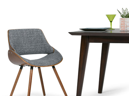 Malden - Bentwood Upholstered Dining Chair With Wood Back