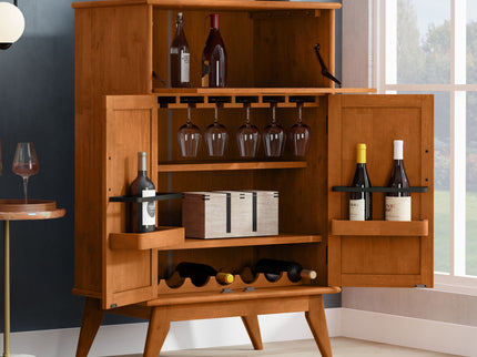 Draper - Mid Century Bar Cabinet