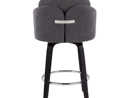 Dahlia - Contemporary Counter Stool Round Footrest (Set of 2)