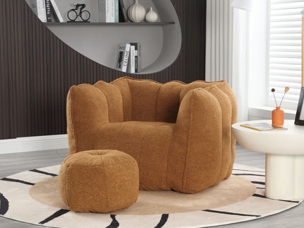 Soft Bean Bag Chair With High Resilient Foam