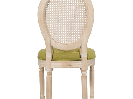French Country Dining Chairs & Round Back (Set of 2)
