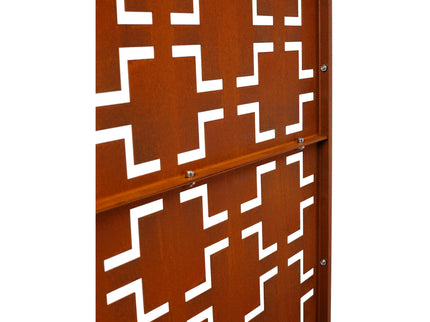 Outdoor & Indoor Metal Privacy Freestanding Decorative Screen
