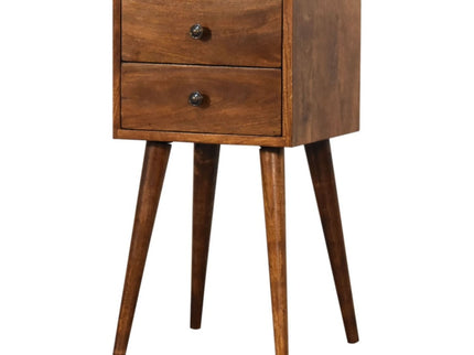 Mini 2 Drawer Nightstand