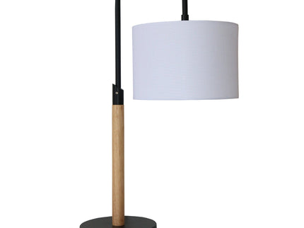 Arcus Paniz - Desk Lamp With Cylinder Shade - Black