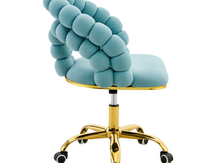 Puffy Bubble, Ball Chain Accent Chair With 5 Claw Casters