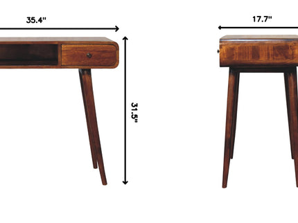 Curved Writing Desk