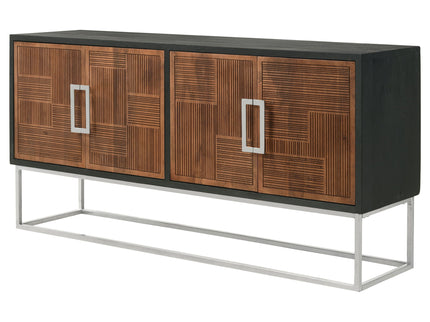 Washoe - 4 Door Accent Cabinet - Walnut