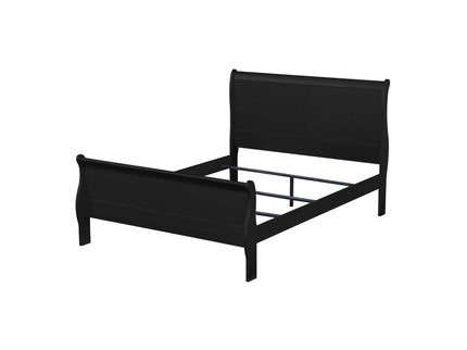 Louis Philippe - Sleigh Style Bed