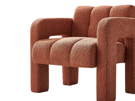 31.10" Boucle Upholstered Accent Chair