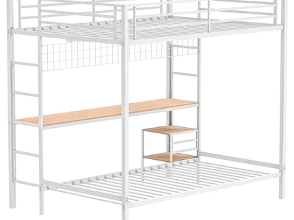 Barham - Workstation Bunk Bed With Integrated Desk