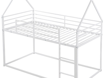 House Bunk Bed With Built In Ladder