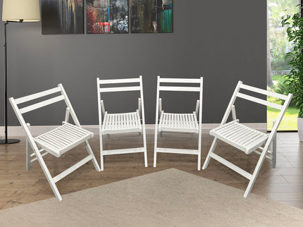 Folding Special Event Chair, Foldable Style (Set of 4)