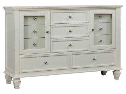 Dennis - 11 Drawer Dresser - Cream White