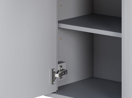 Tall Bathroom Storage Cabinet With Adjustable Shelves And 1 Drawer & Door